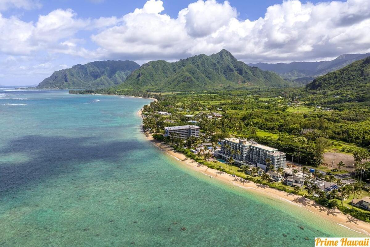 Beautiful Beachfront Condo Laie Exteriör bild