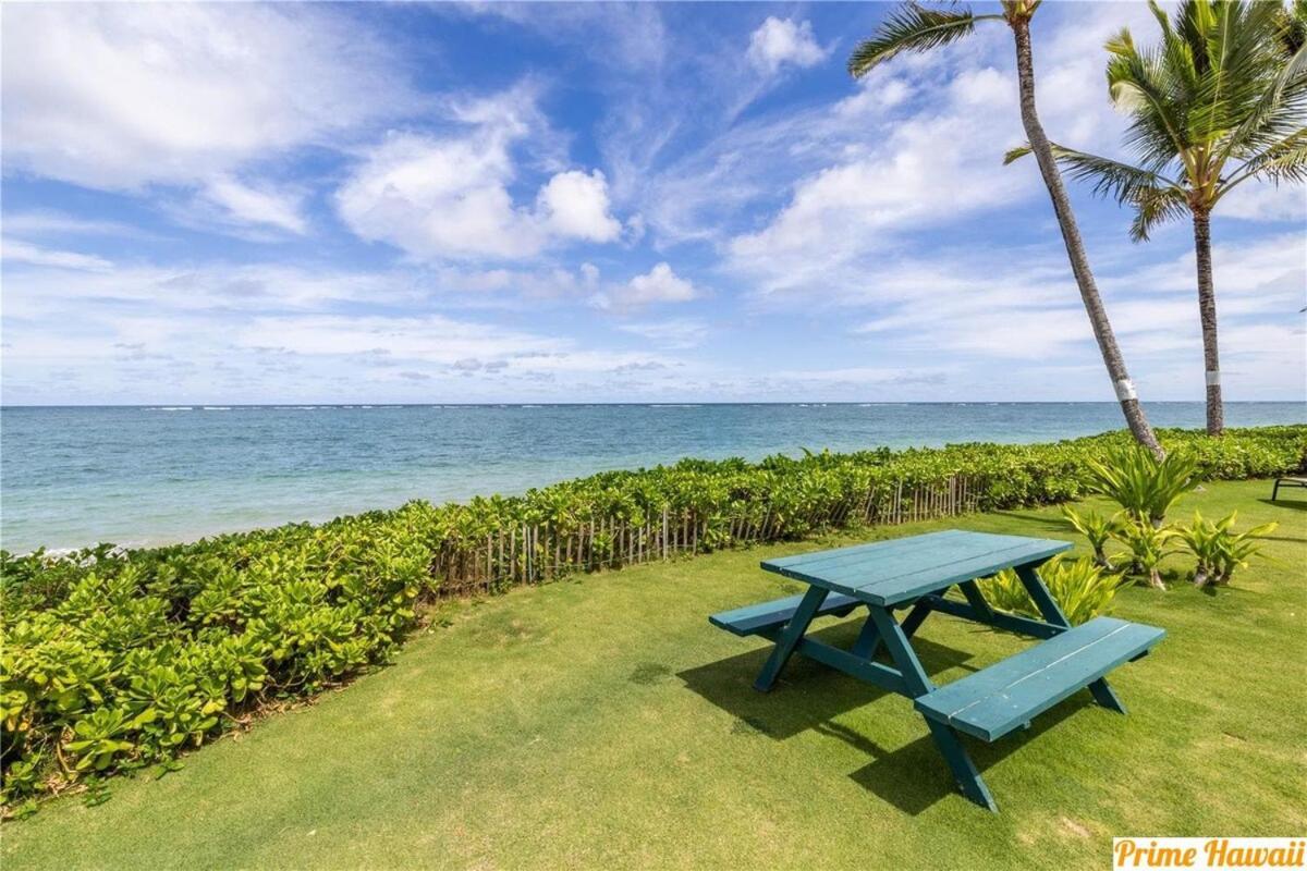 Beautiful Beachfront Condo Laie Exteriör bild