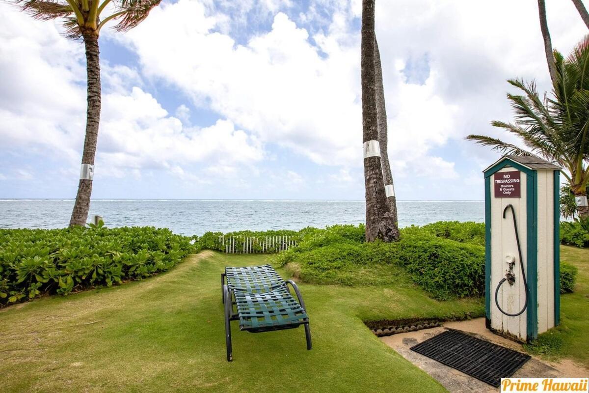 Beautiful Beachfront Condo Laie Exteriör bild