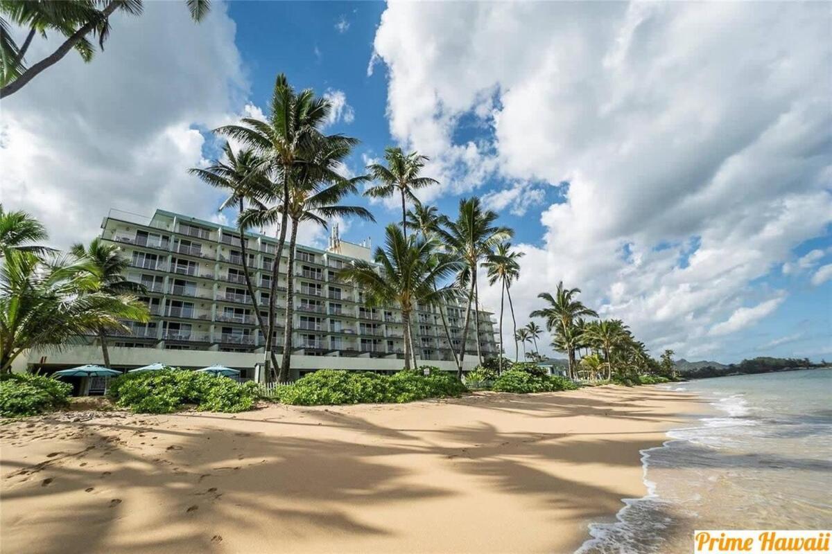 Beautiful Beachfront Condo Laie Exteriör bild