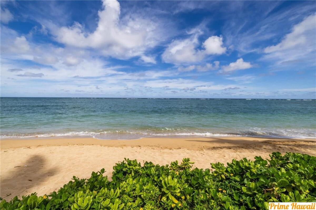 Beautiful Beachfront Condo Laie Exteriör bild
