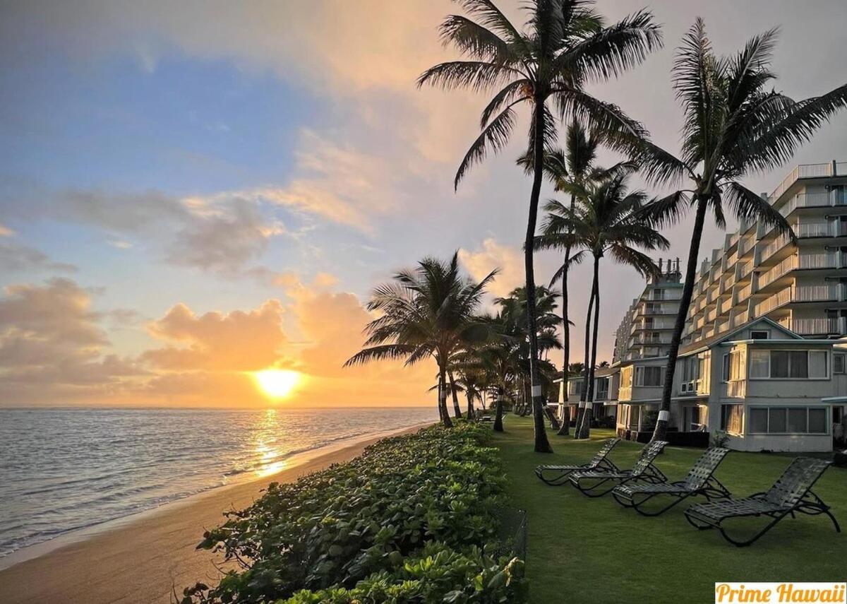 Beautiful Beachfront Condo Laie Exteriör bild