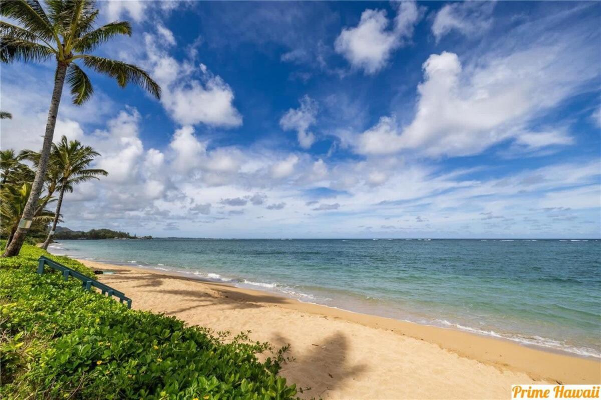 Beautiful Beachfront Condo Laie Exteriör bild