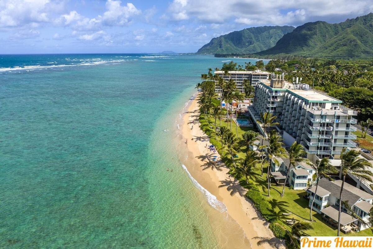 Beautiful Beachfront Condo Laie Exteriör bild