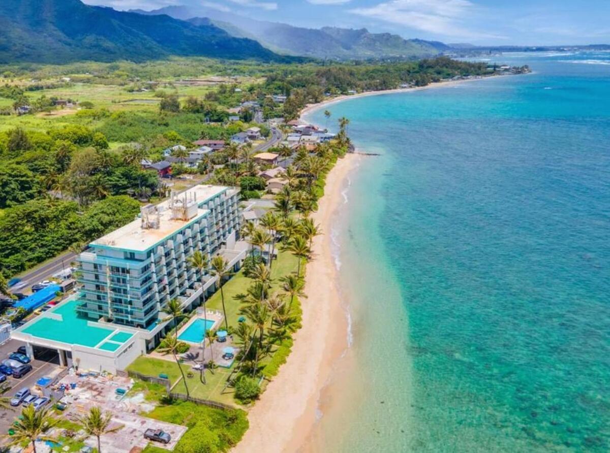 Beautiful Beachfront Condo Laie Exteriör bild
